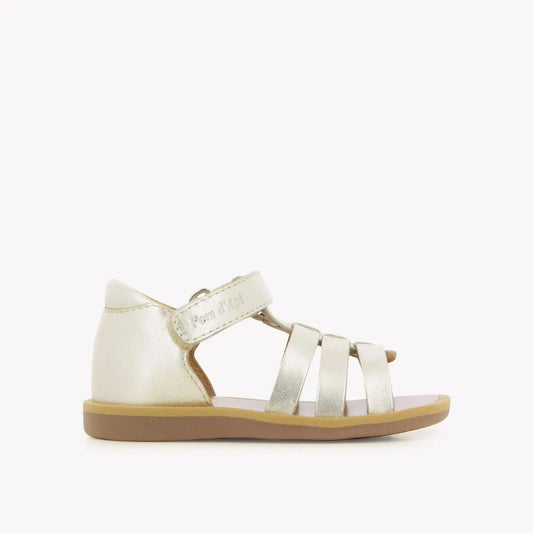 POM D'API POPPY STRAP Platine Sandales Nu Pieds