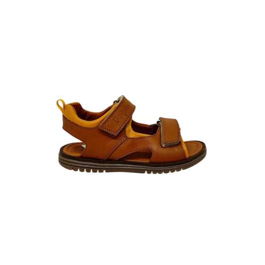 BABYBOTTE KRISTOPHER Cognac sandales nu pieds