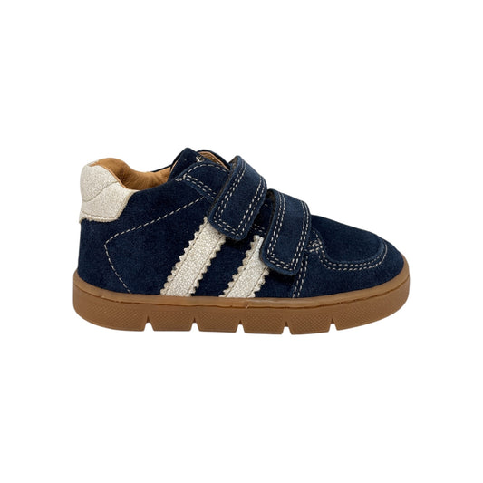 BABYBOTTE FAREL Velours Bleu chaussures bottillons
