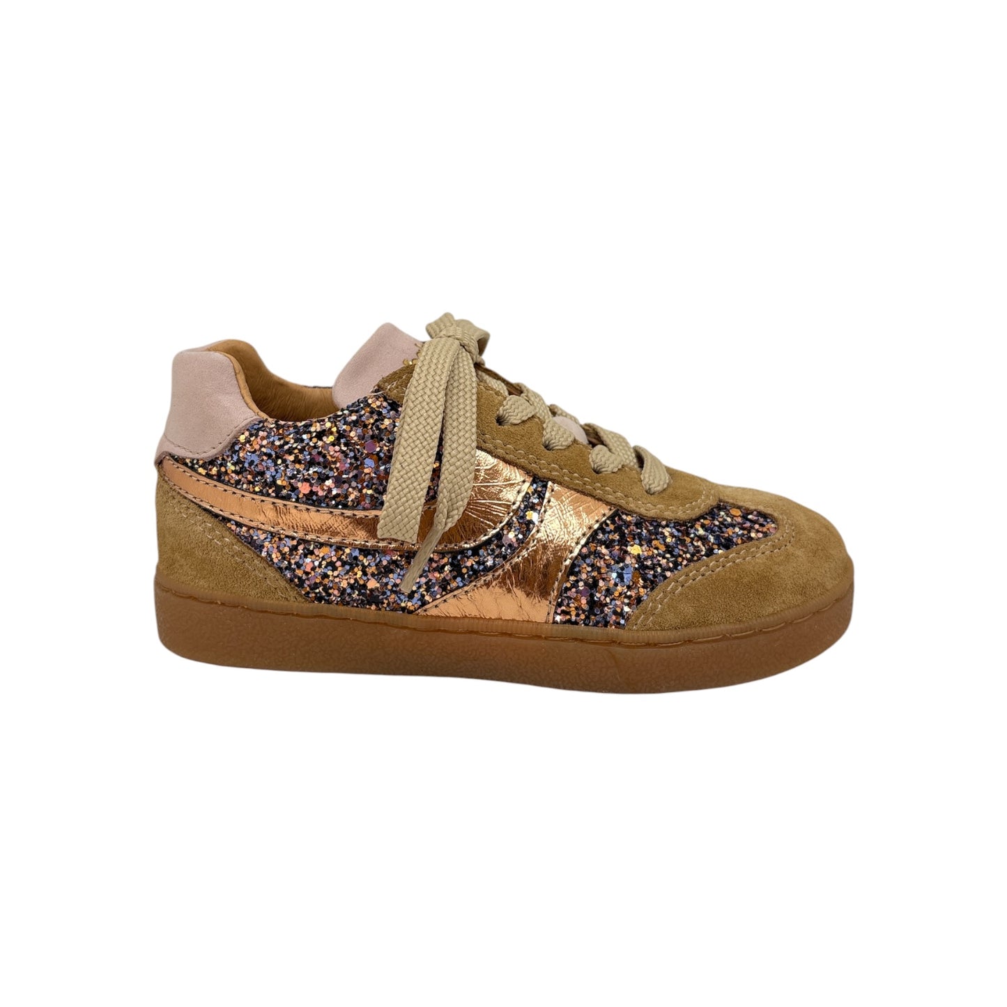 BABYBOTTE ANVERS Glitter Aubergine chaussures Hautes Baskets