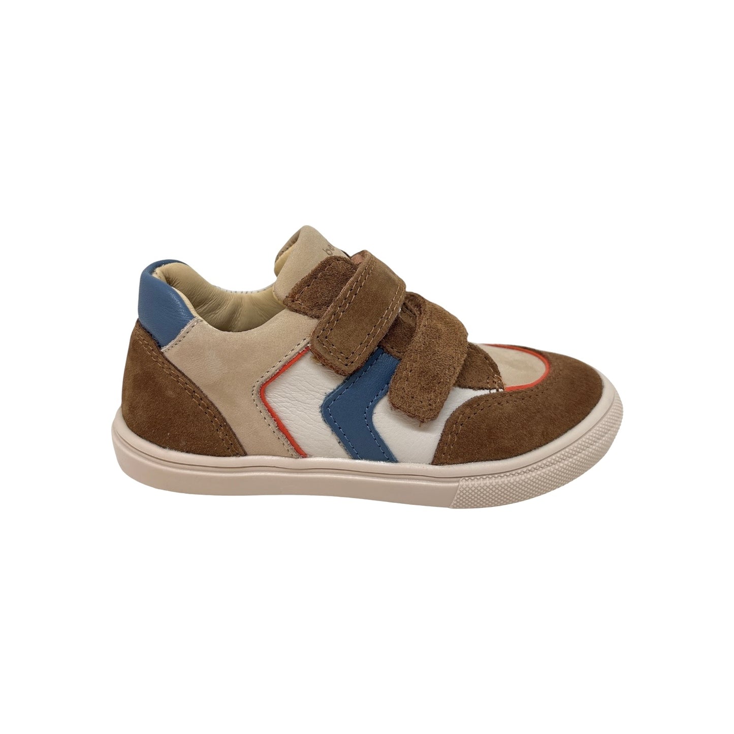 BELLAMY CIRANO Camel Bleu Chaussures Basses Baskets