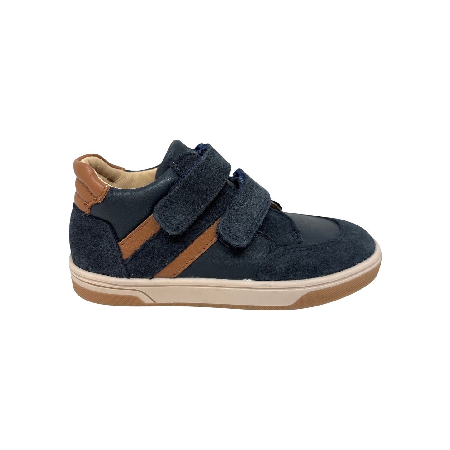 BELLAMY LOURSON Marine camel chaussures Basses Baskets