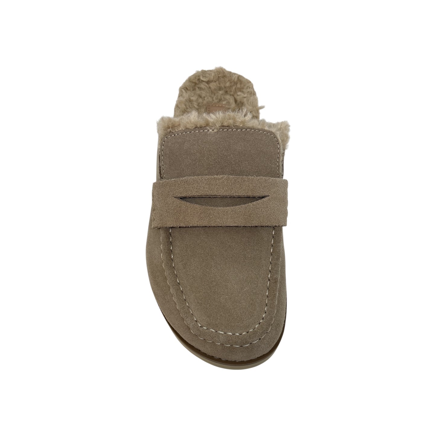 INUOVO CK 6891 Beige Mules Fourrés