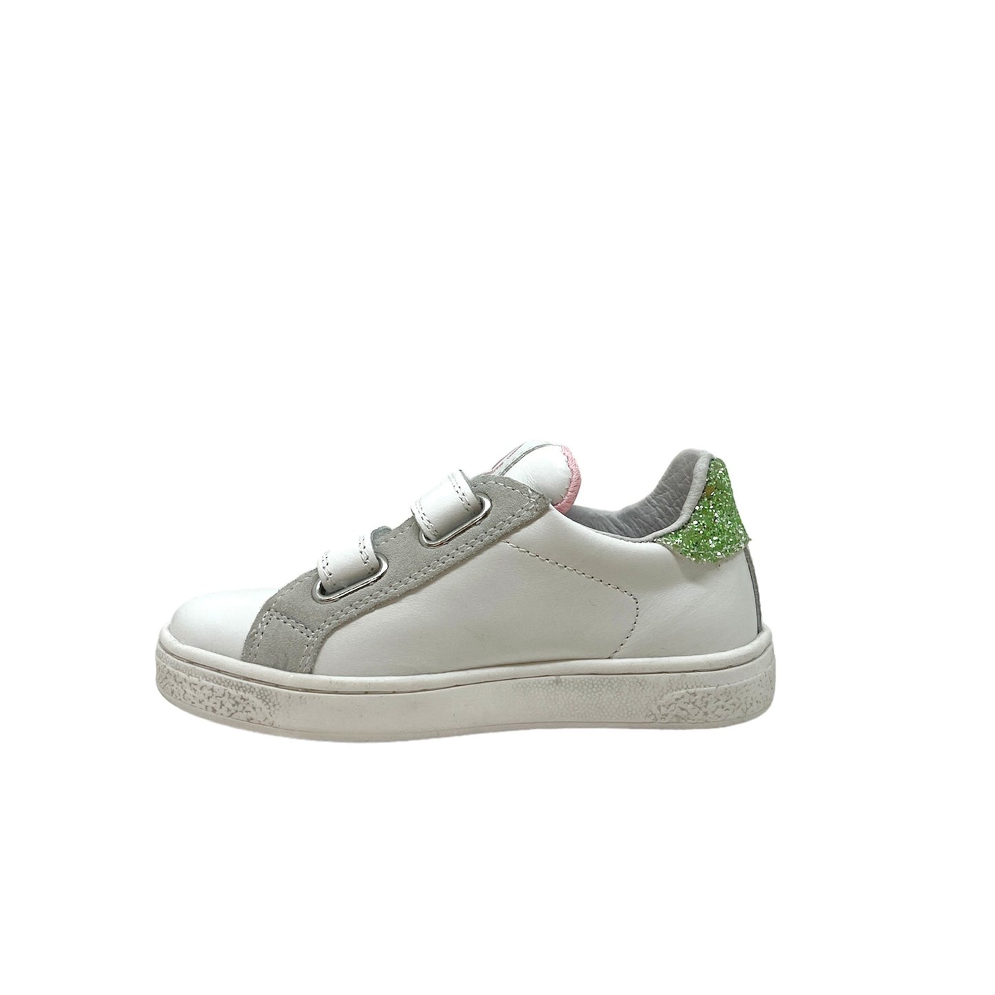 NATURINO PINN Pink light green chaussures Basses Baskets