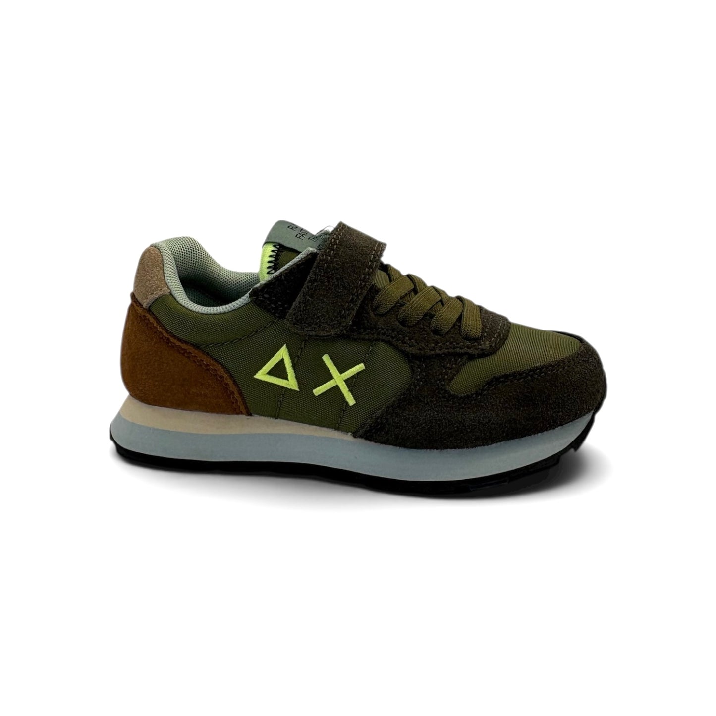 SUN68 BOYZ TOM Militare Chaussures Basses Baskets Sneakers
