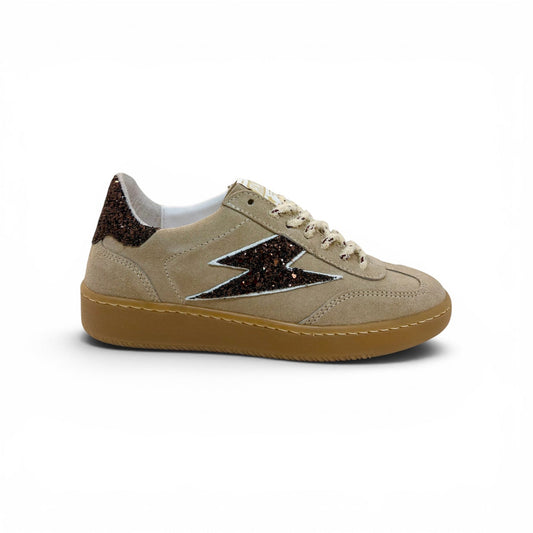 SMR Semerdjian LEE Beige Sneakers Baskets adulte