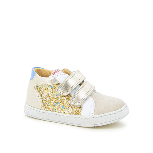 POM D'API MOUSSE EASY TOP Glitter Gold chaussures