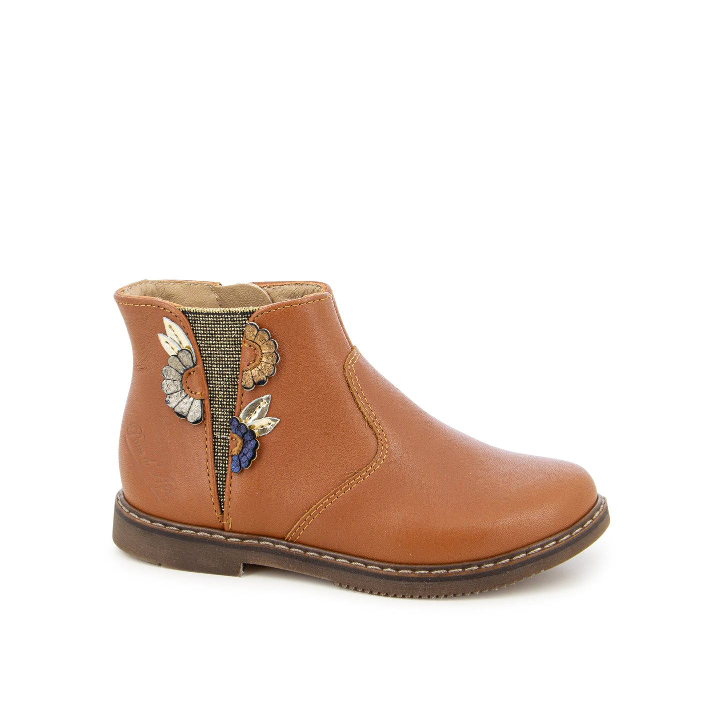 POM D'API CITY MULTI DAISY camel doré bottines