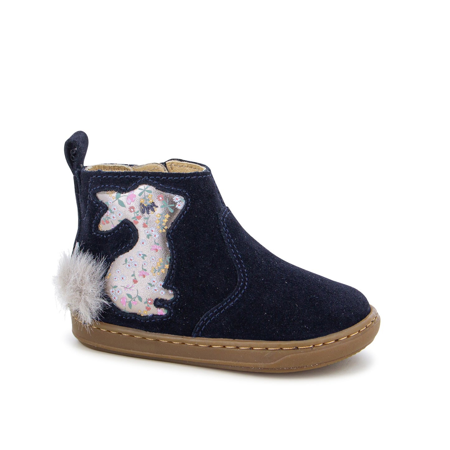 SHOO POM BOUBA PIMPIN Navy Flower Bottines