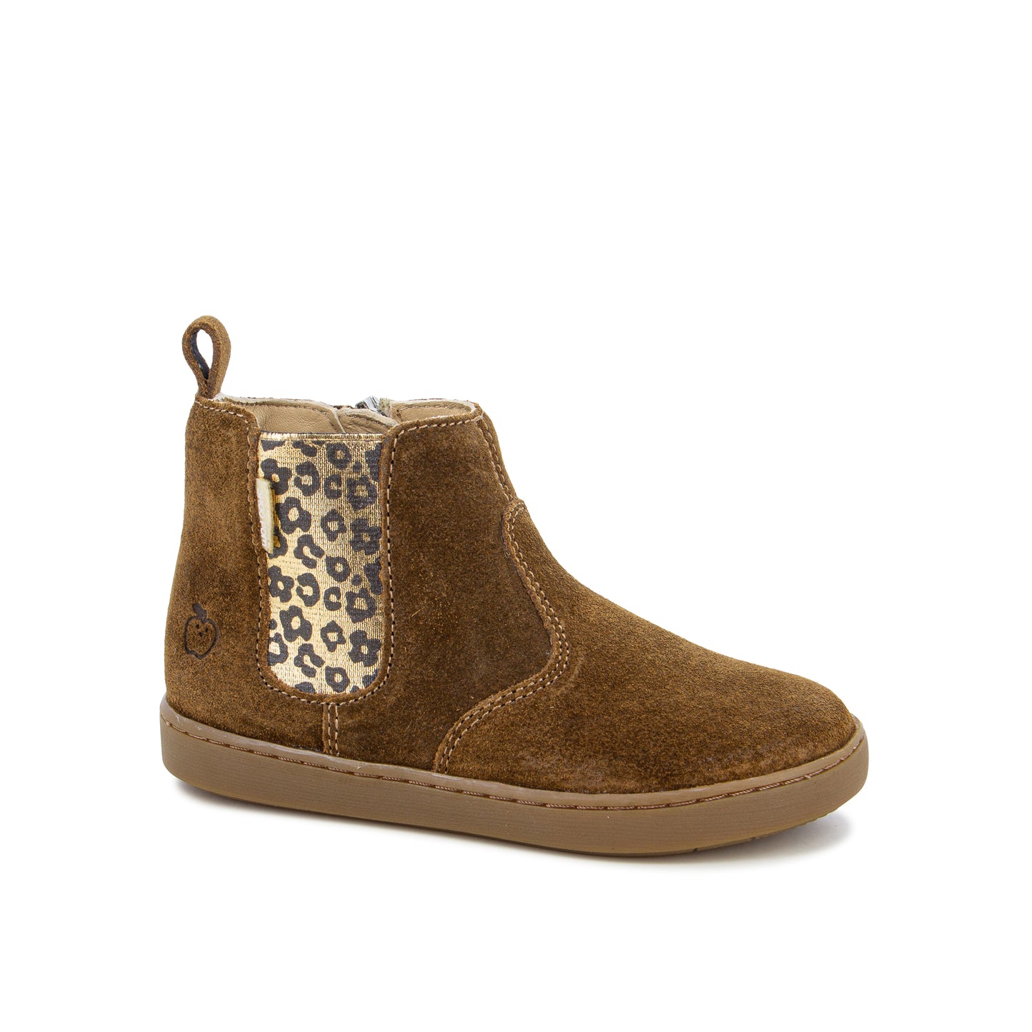 SHOO POM PLAY CHELSEA Dark Camel bottines