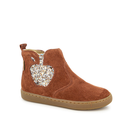 SHOO POM PLAY NEW APPLE Brique bottines