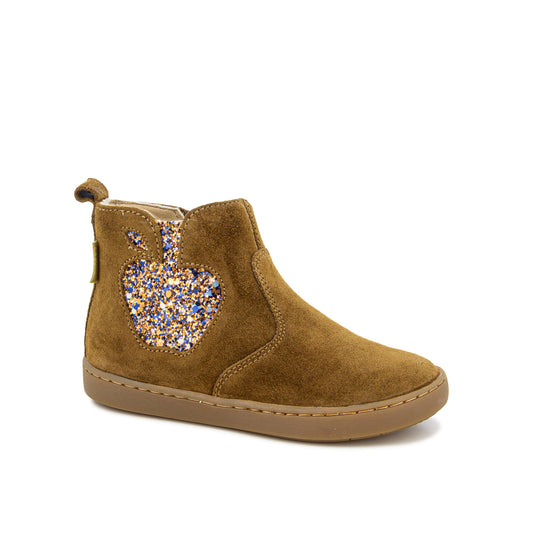 SHOO POM PLAY NEW APPLE Dark Camel bottines