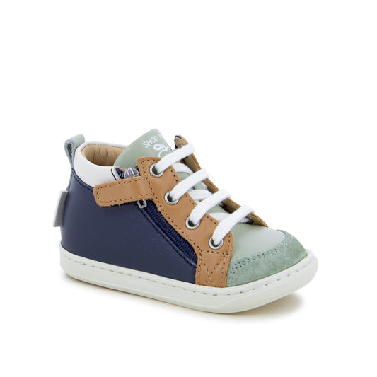SHOO POM BOUBA BI ZIP Navy bottillons