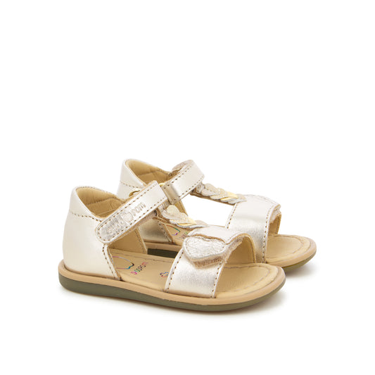 SHOO POM TITY XOXO platine multi Sandales Nu Pieds