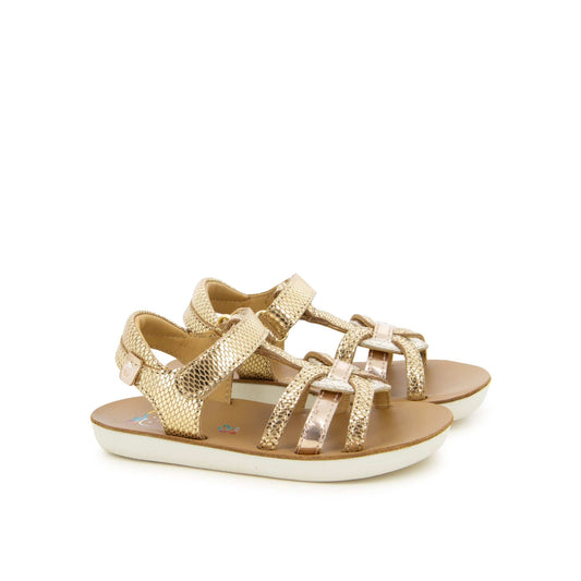 Sandales / Nu Pieds 25 SHOO POM GOA 4EVER Platine Or Sandales Nu Pieds 3663890360745
