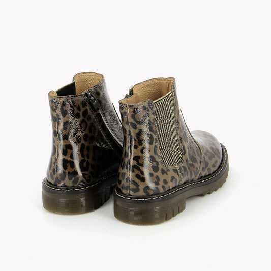 boots/bottines POM D'API SID JODZIP Léopard Lugana bottines