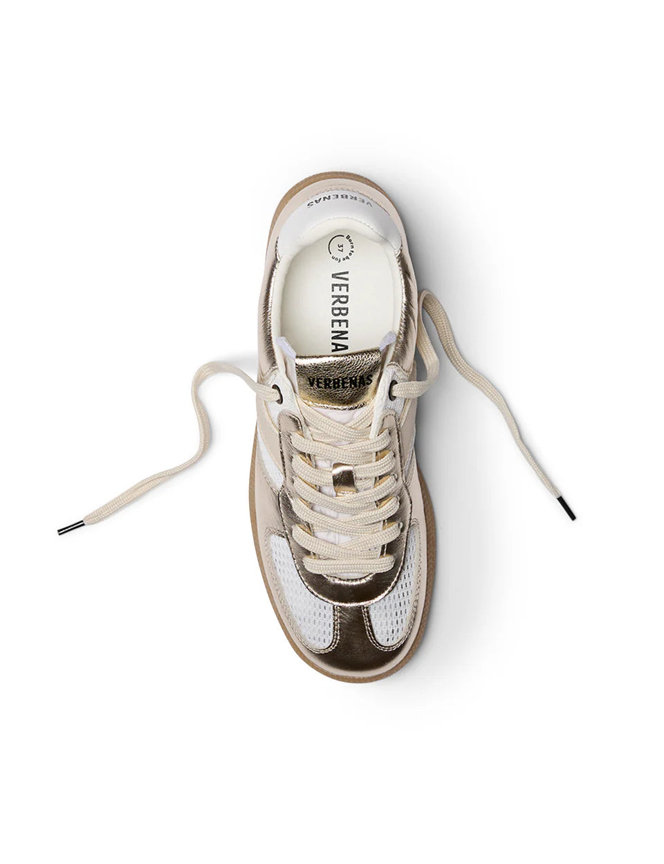 VERBENAS SORA BONETE Oro Blanco Baskets