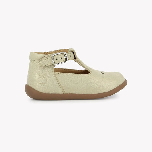 POM D'API STAND UP SALOME Platine chaussures salomés babies