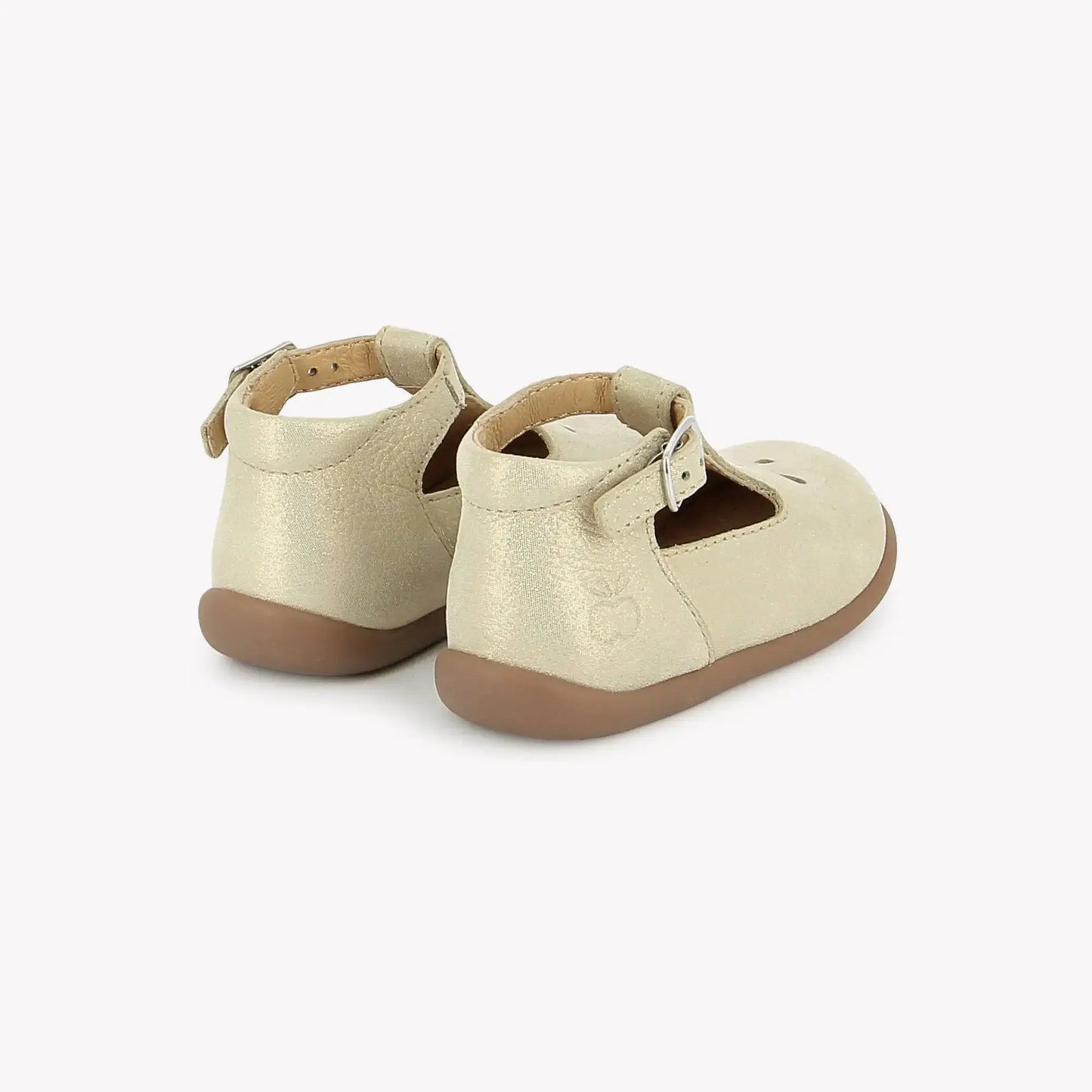 POM D'API STAND UP SALOME Platine chaussures salomés babies