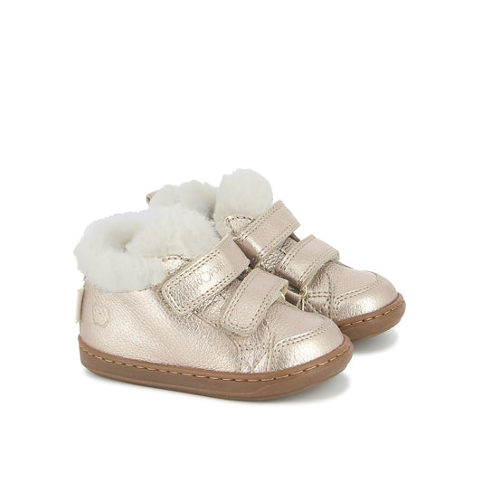 Chaussures hautes/Botillons SHOO POM BOUBA SCRATCH WOOL Bronze bottillons