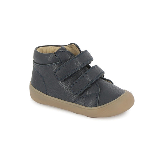 Chaussures Hautes/Botillons SHOO POM PLUM EASY Navy Bottillons premier pas Barefoot
