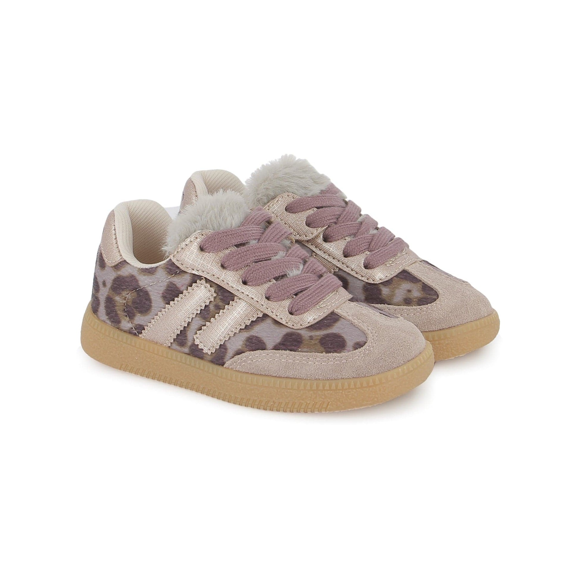 Chaussures Basses/Baskets/Sneakers SHOO POM YUZU LACE Hairy Léo Baskets