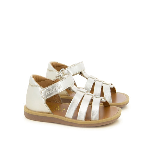 POM D'API POPPY STRAP Platine Sandales Nu Pieds