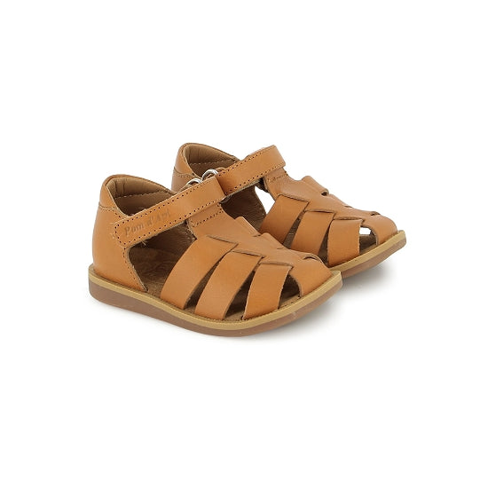 POM D'API POPPY AIR PUR DAD Light Camel sandales/nu-pieds