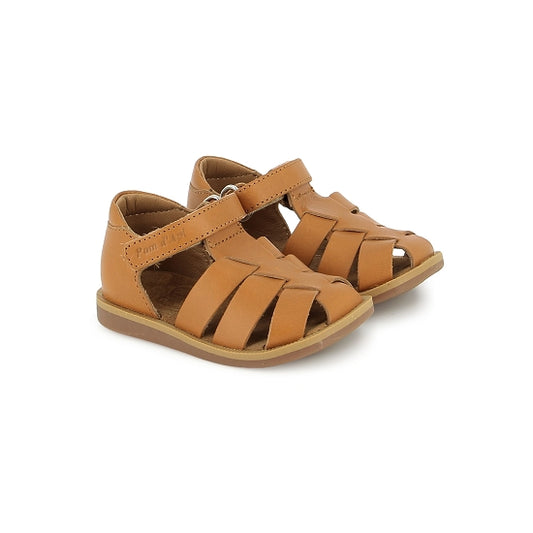 POM D'API POPPY AIR PUR DAD Light Camel sandales/nu-pieds