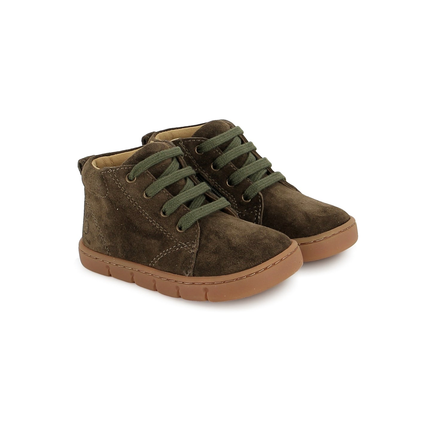SHOO POM TEKO ZIP LACE Velours Mousse bottillons Barefoot