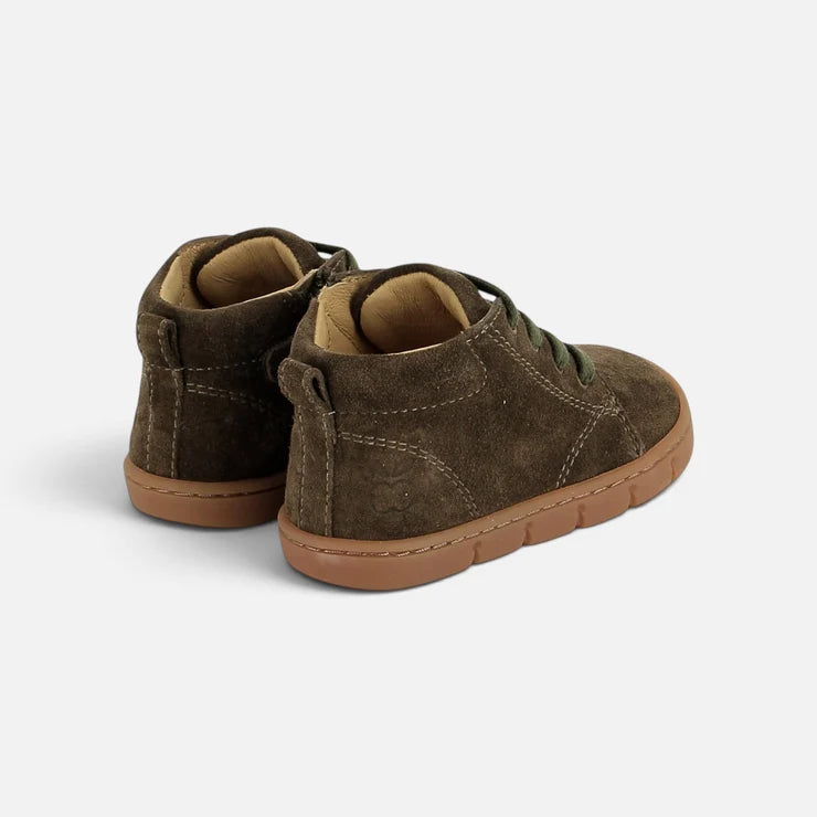 SHOO POM TEKO ZIP LACE Velours Mousse bottillons Barefoot