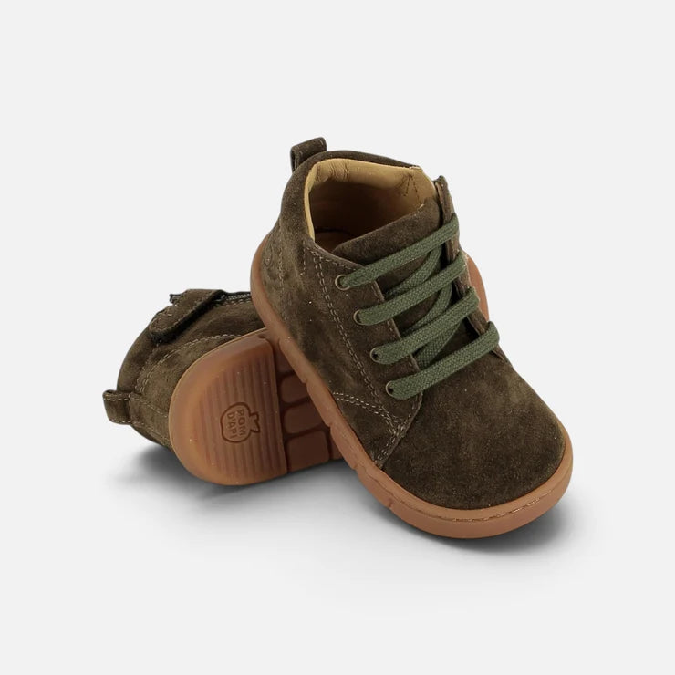 SHOO POM TEKO ZIP LACE Velours Mousse bottillons Barefoot
