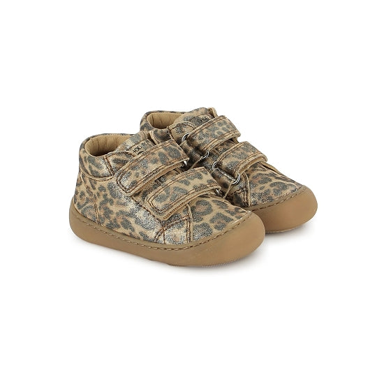SHOO POM PLUM EASY Senegal Pralina Bottillons premier pas barefoot