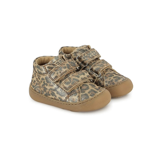 SHOO POM PLUM EASY Senegal Pralina Bottillons premier pas barefoot