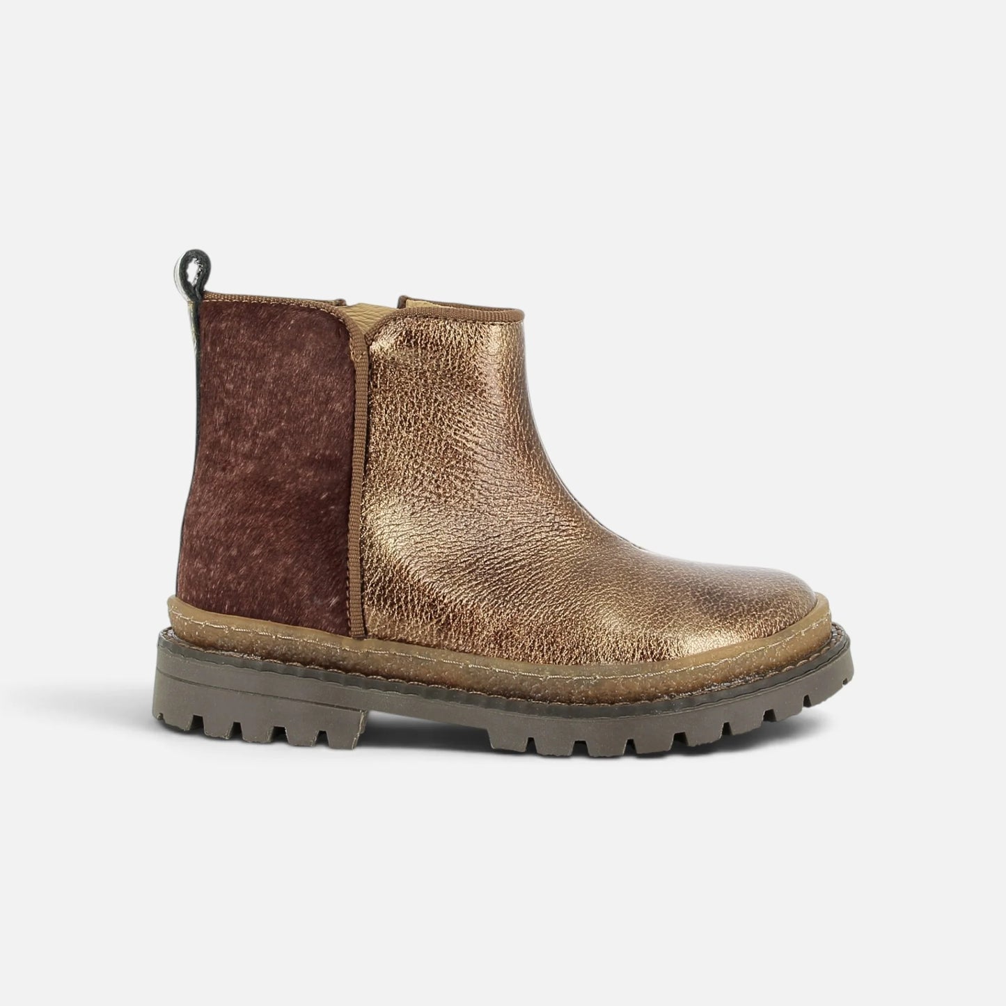 POM D'API WALL BOOTS MARBLE Sabbia Brown bottines