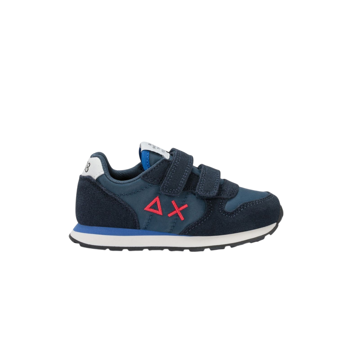 SUN68 BOYZ TOM MULTICOLOR Navy Blue Chaussures Basses Baskets Sneakers