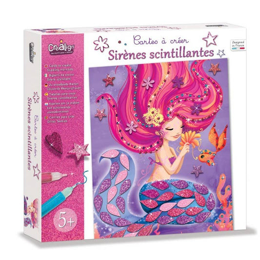 Cartes à créer, Sirènes scintillantes