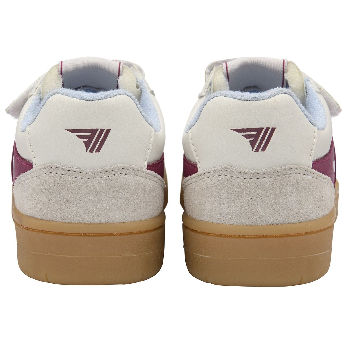 GOLA EAGLE STRAP off white cerise air gum basket sneakers