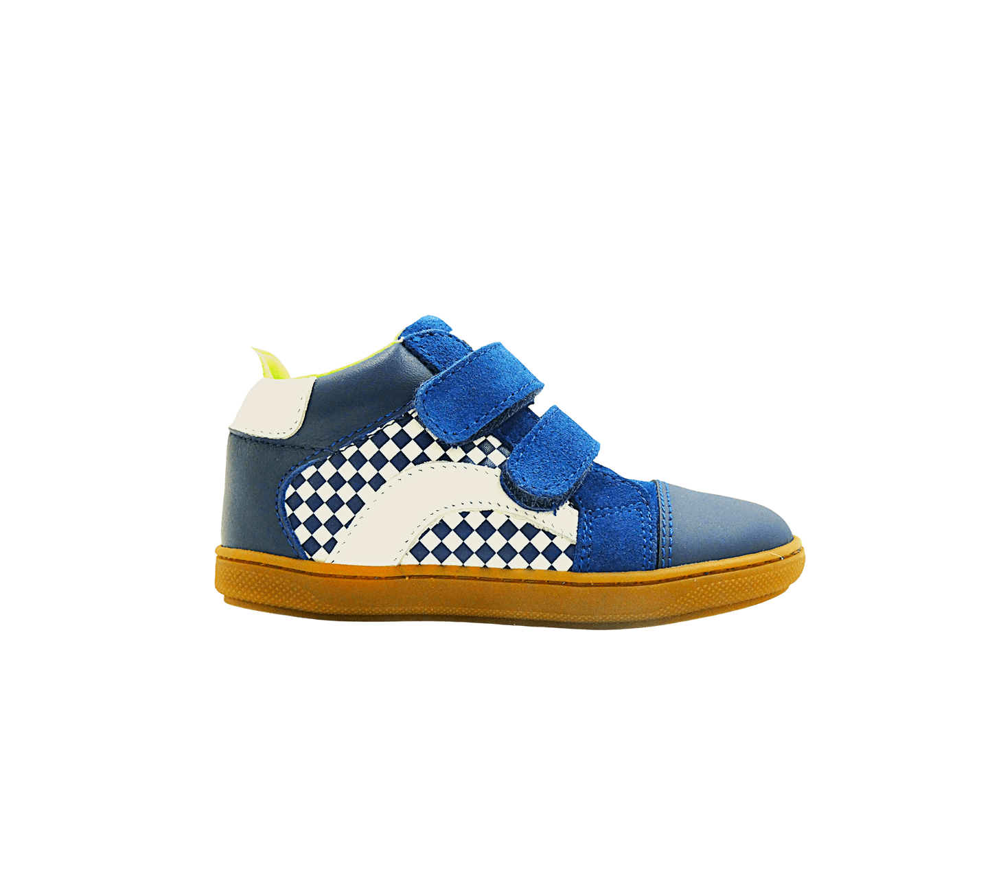 ACEBOS 1413 Denim Chaussures Hautes Sneakers