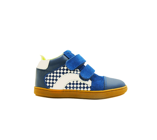 ACEBOS 1413 Denim Chaussures Hautes Sneakers