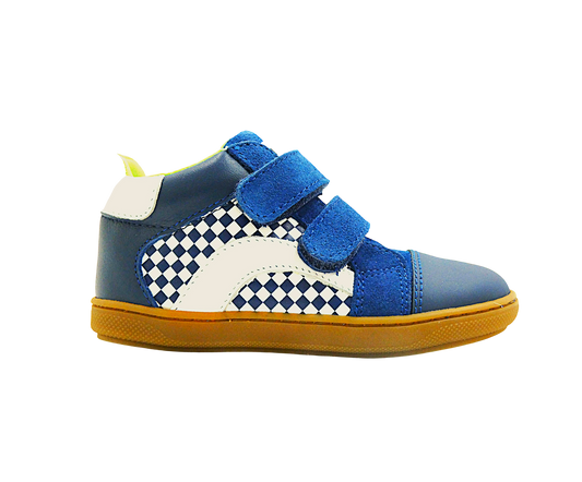 ACEBOS 1413 Denim Chaussures Hautes Sneakers