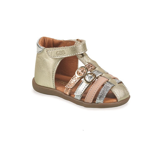 GBB BABELLA Or Sandales Nu Pieds