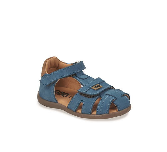 GBB BERNUS Bleu Sandales Nu Pieds
