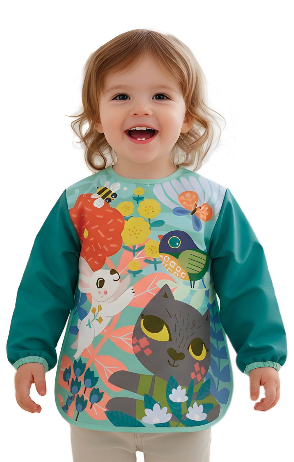 CREA LIGN Mon Premier Tablier d'Artiste [1-3 ans] Chat