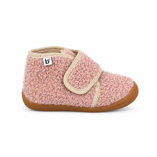 BELLAMY PATINE Bouclette Rose Chaussons