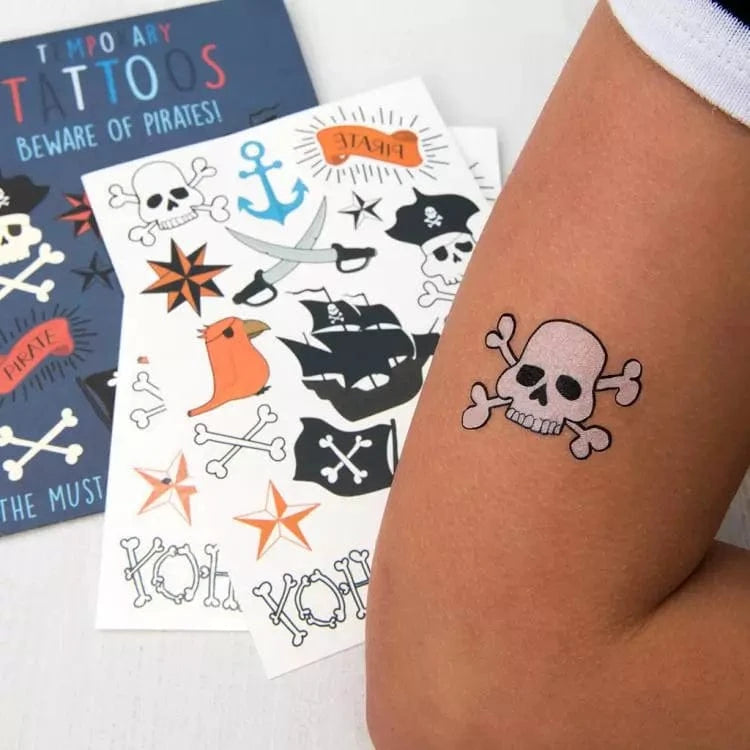accessoires REX LONDON TATOO TEMPORAIRE pirates 5027455408828