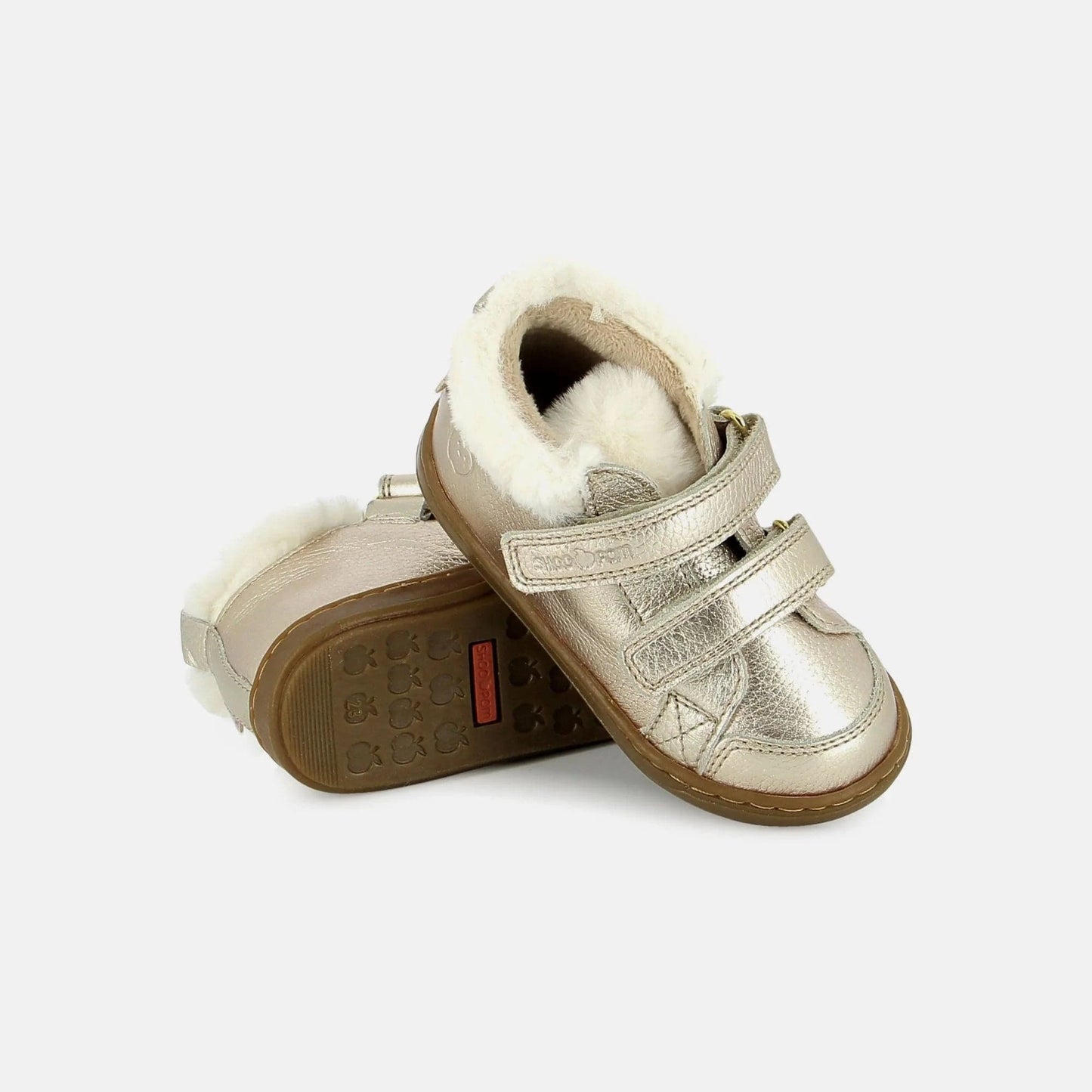 Chaussures hautes/Botillons SHOO POM BOUBA SCRATCH WOOL Bronze bottillons