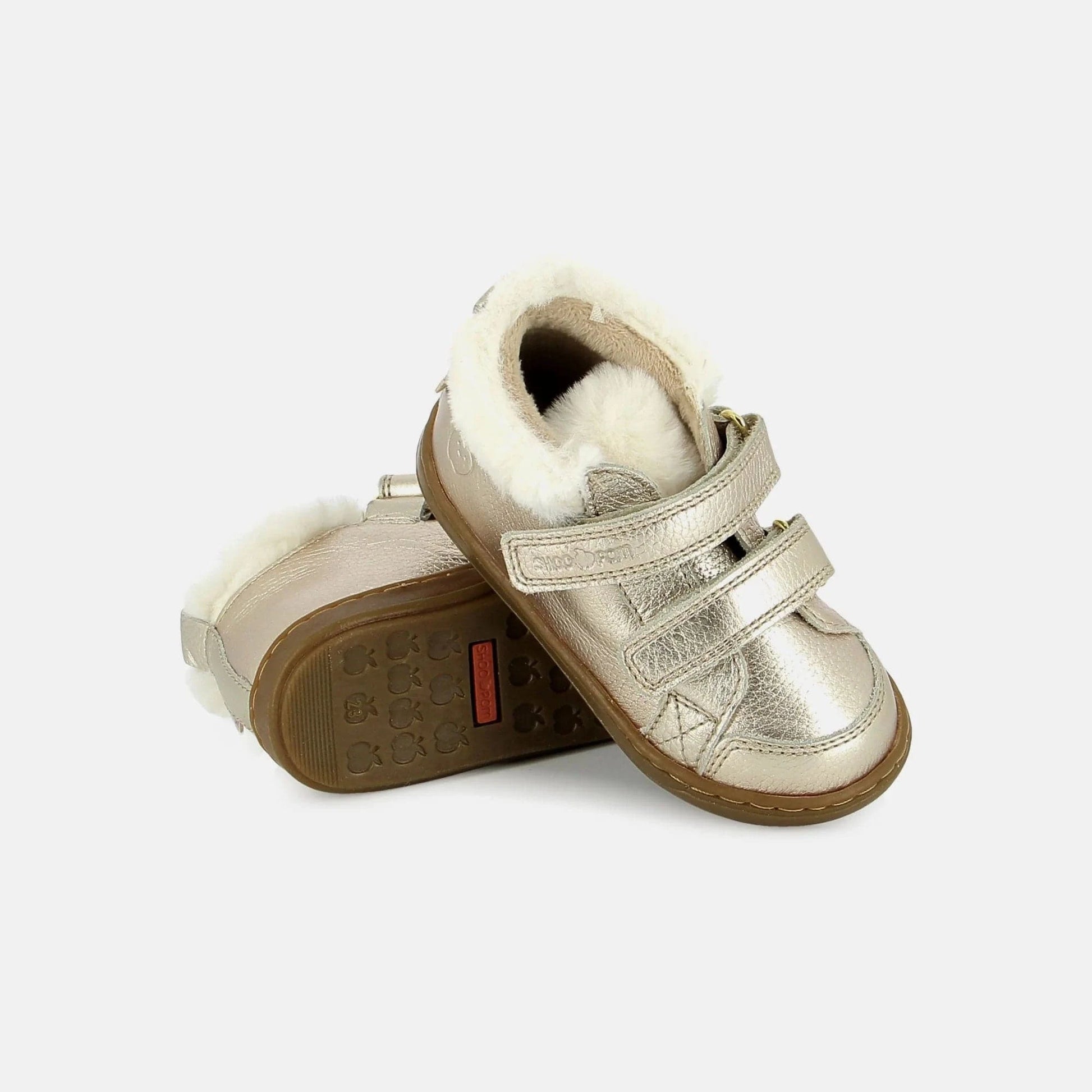 Chaussures hautes/Botillons SHOO POM BOUBA SCRATCH WOOL Bronze bottillons