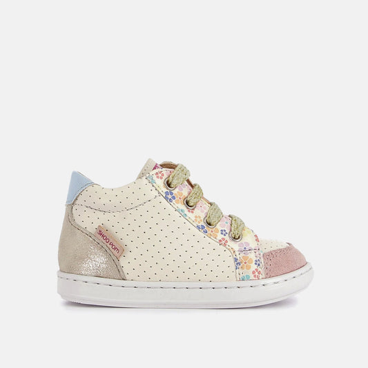 SHOO POM BOUBA ZIP Craie Light Pink bottillons