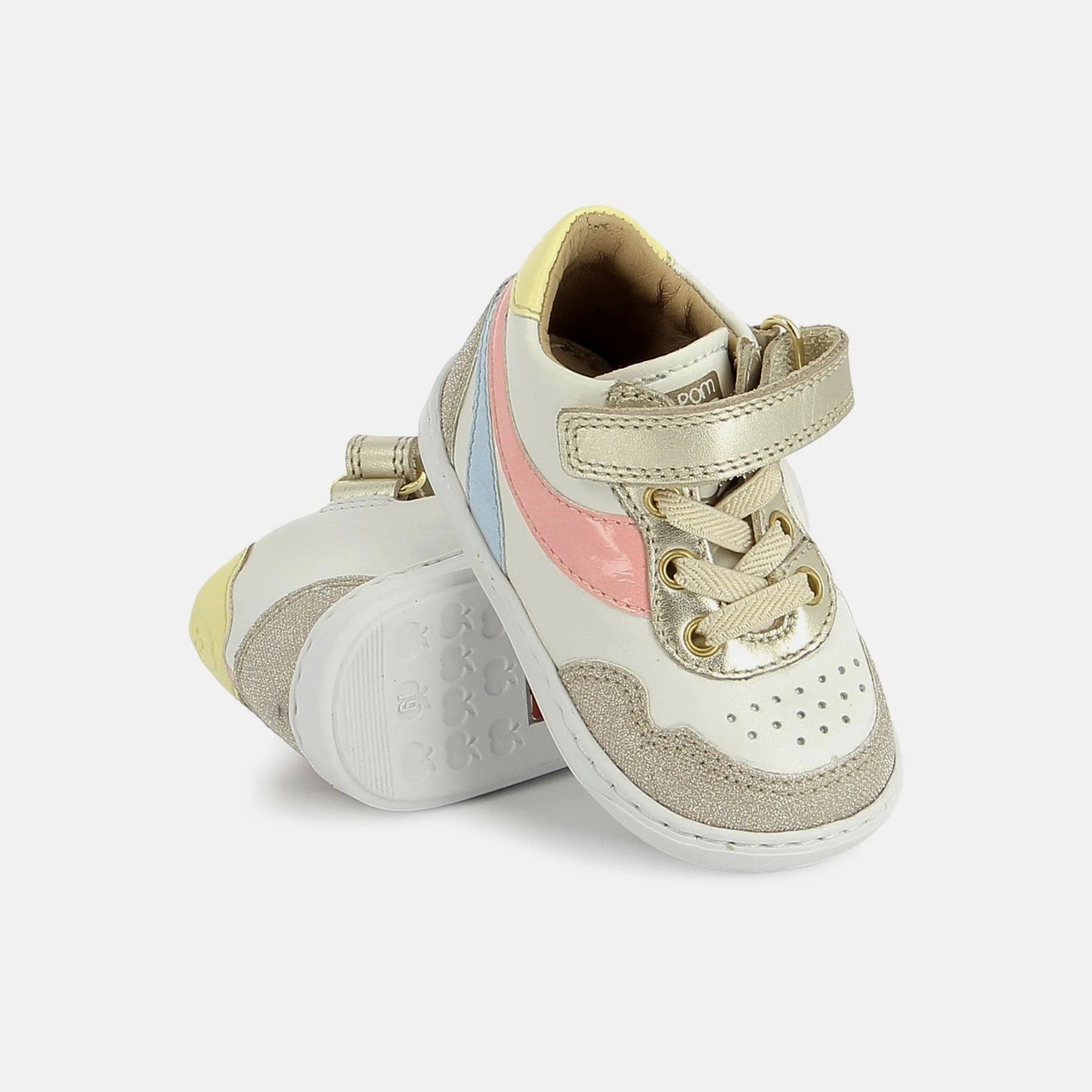 SHOO POM BOUBA ZIVA white Platine Bottillons